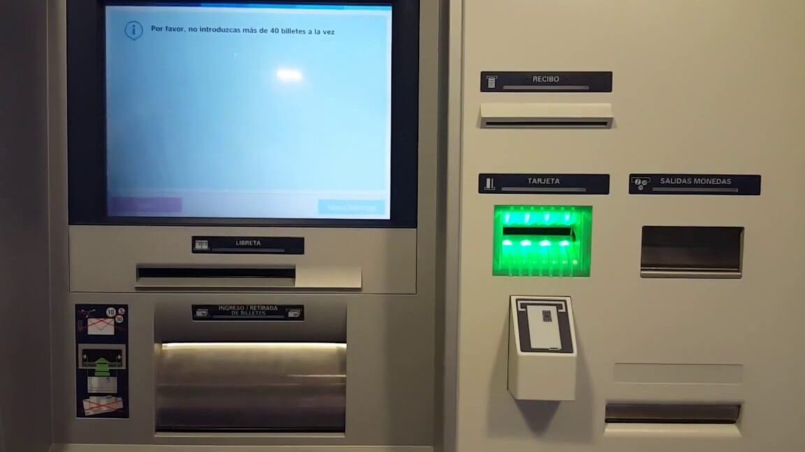 Ingresar cheque en cajero BBVA España | Consultoría Ambiental Aspra